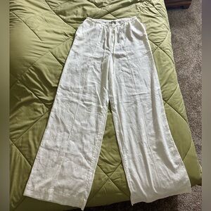 NWT A New Day Wide Leg Linen Pants